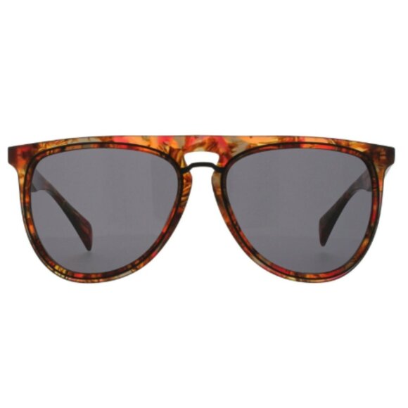 Yohji Yamamoto 5024-064 Red / Grey Lens Sunglasses